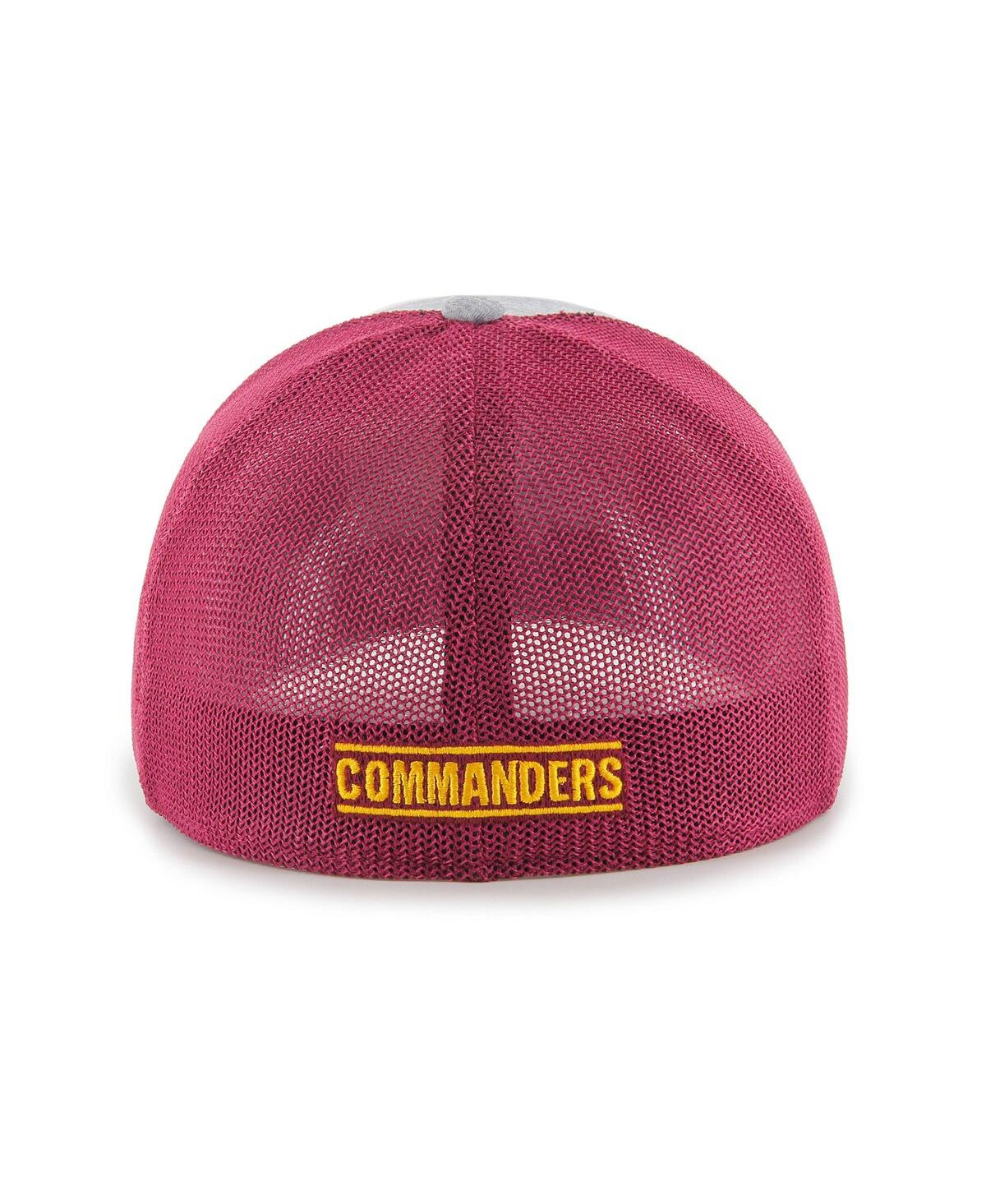 Men's '47 Brand Burgundy Washington Commanders Motivator Flex Hat - Burgundy