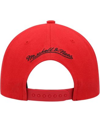 Men's Red Houston Rockets Side Core 2.0 Snapback Hat