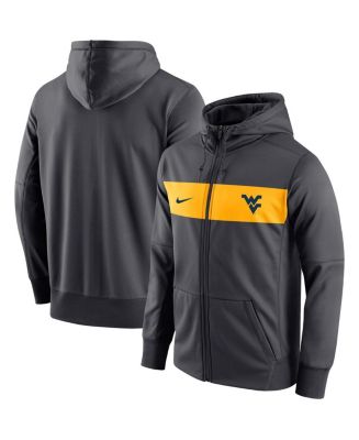 売れ筋商品|||ナイキ パーカー・スウェットシャツ アウター レディース Men's Anthracite West Virginia Mountaineers Logo Performance Full-Zip Hoodie Anthracite Nike Men's Anthracite West Virginia Mountaineers Logo