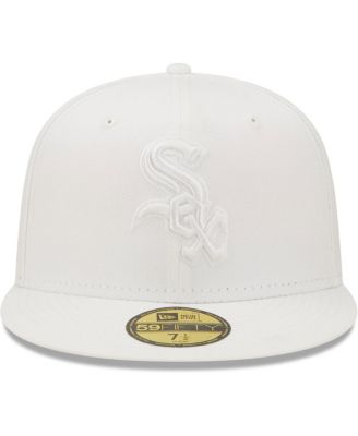 Men's Chicago White Sox White on White 59FIFTY Fitted Hat