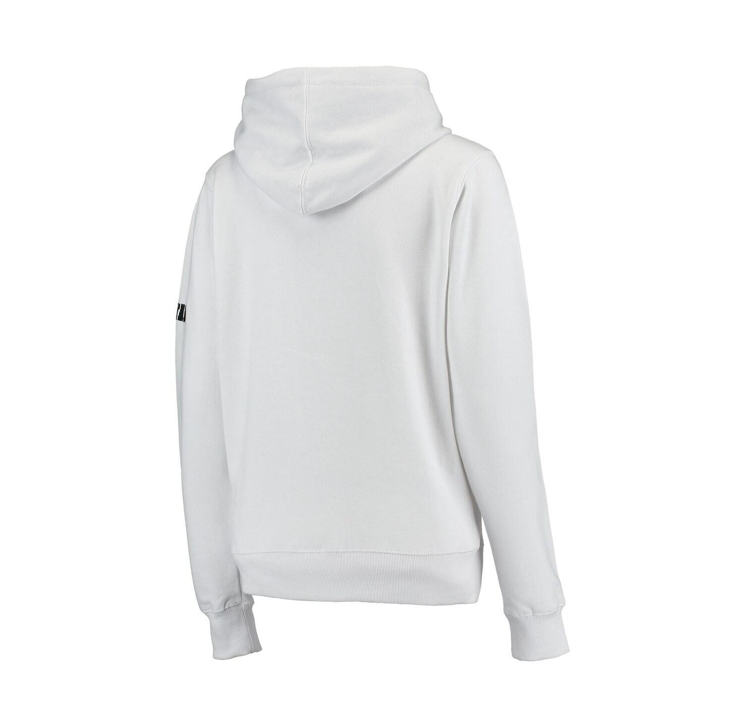 Women's White Michigan State Spartans Big Logo Pullover Sweatshirt