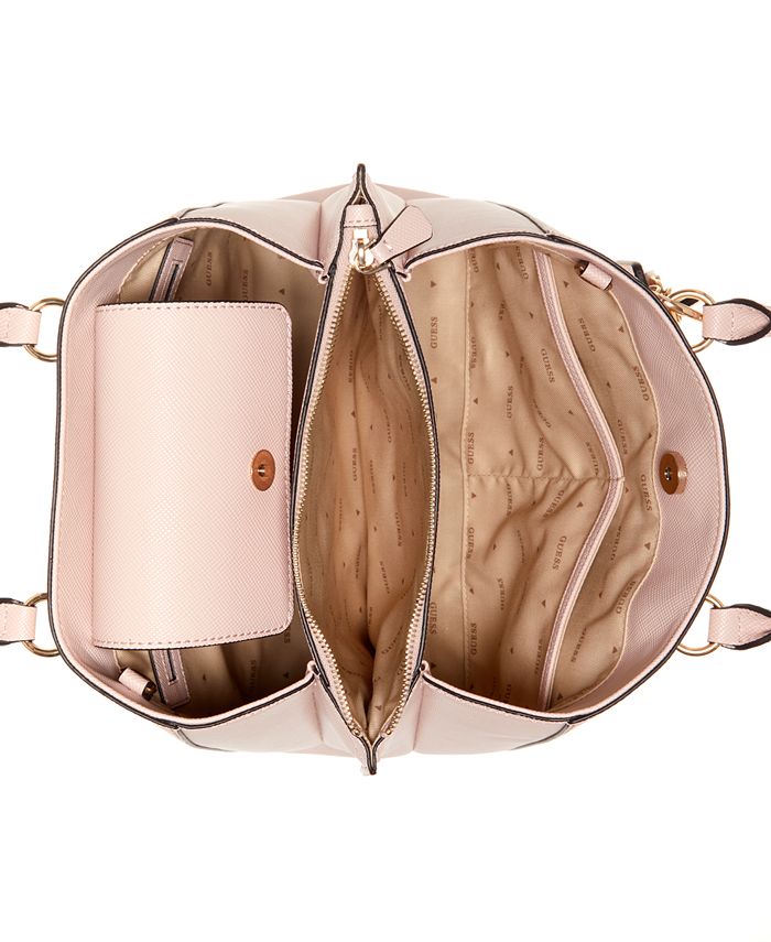 Steve Madden Bchipp Double Compartment Satchel, Cartella Donna, Vaniglia, Taglia Unica
