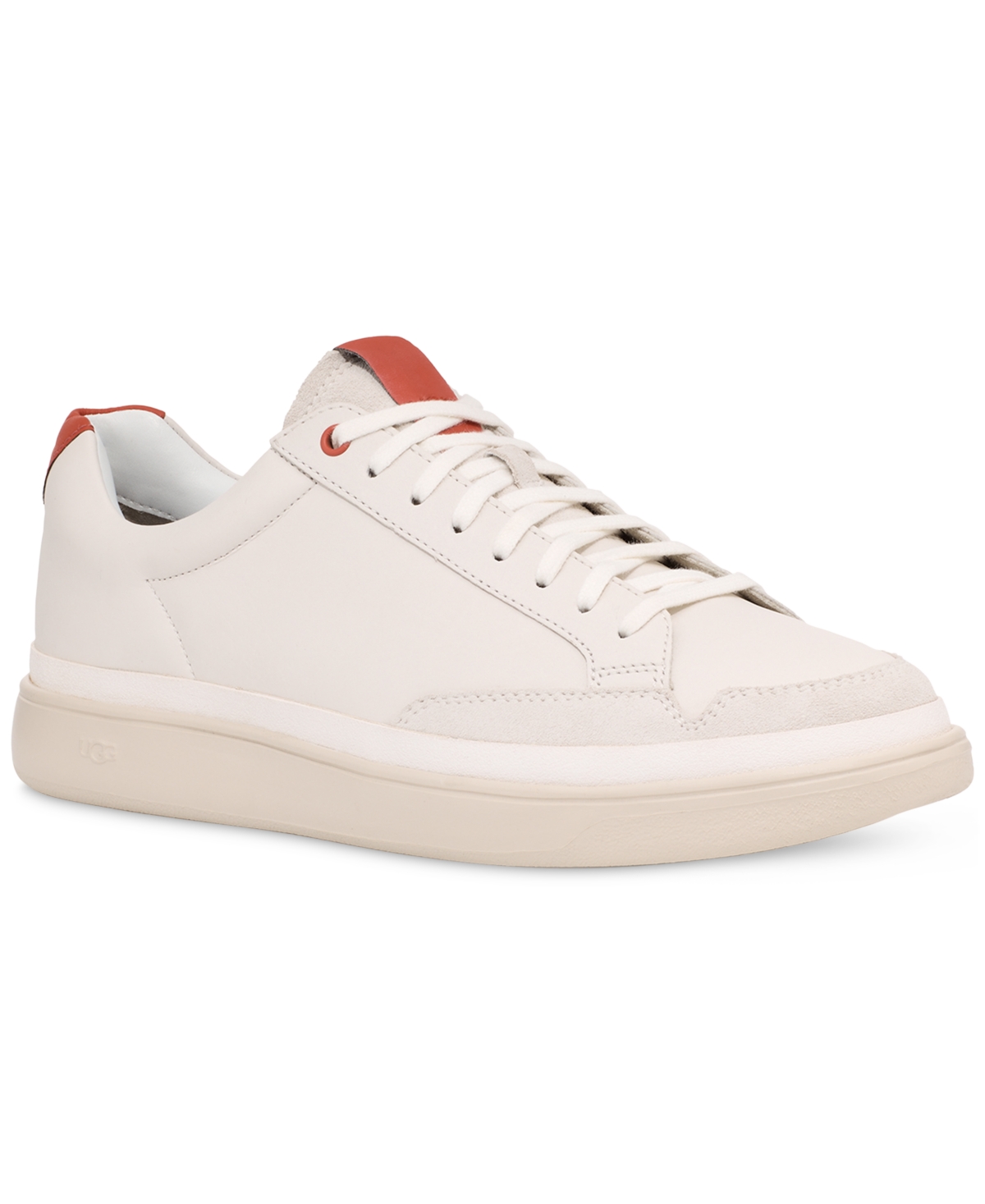 Ugg South Bay Sneaker In White,sienna