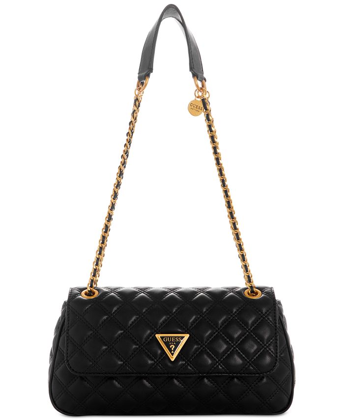 GUESS Giully Small Quilted Convertible Chain Strap Crossbody
