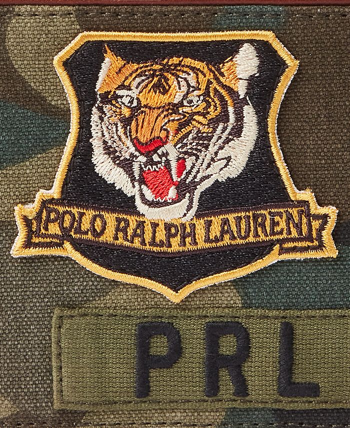 Polo Ralph Lauren Men's Tiger-Patch Camo Billfold Wallet - Macy's