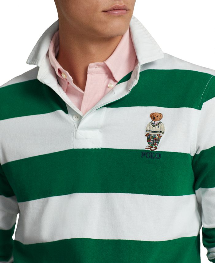 Polo Ralph Lauren Men's Custom Slim Fit Polo Bear Rugby Shirt Macy's