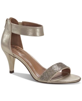Style & Co Phillys Two-Piece Evening Sandals, Created for Macy's ...