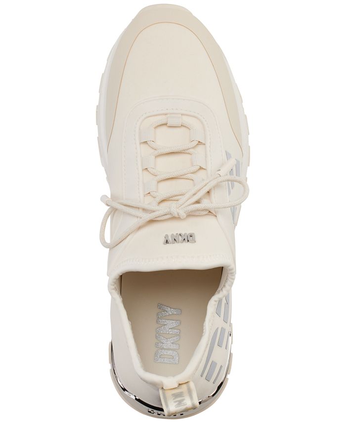 DKNY Women's Meanna Lace-Up Logo Running Sneakers - Macy's