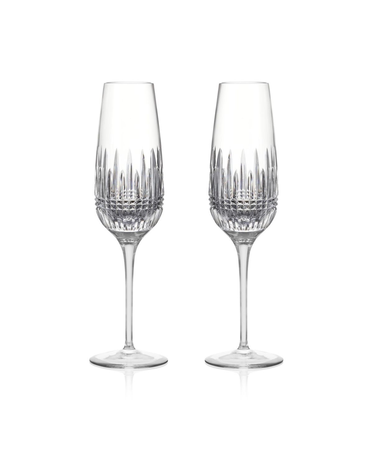 Waterford Lismore Diamond Essence Flute 10.5oz, Set Of 2 In Clear