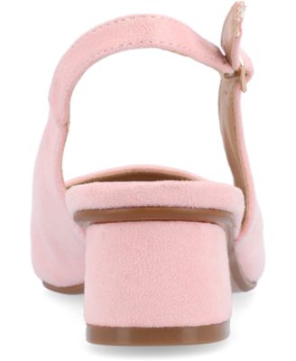 Women's Sylvia Sling Back Block Heel Pumps