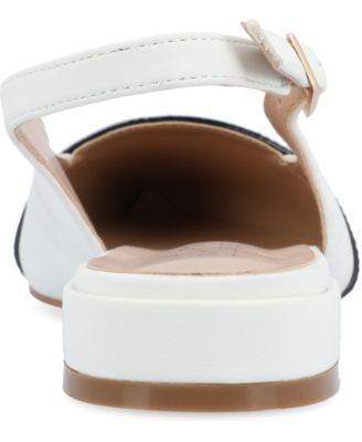 Women's Bertie Two Tone Slingback Flats