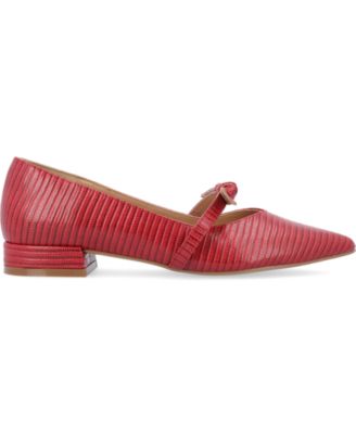 Women's Cait Bow Mary Jane Pointed Toe Flats