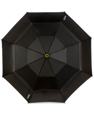 Men's Compact Black Logo Umbrella
