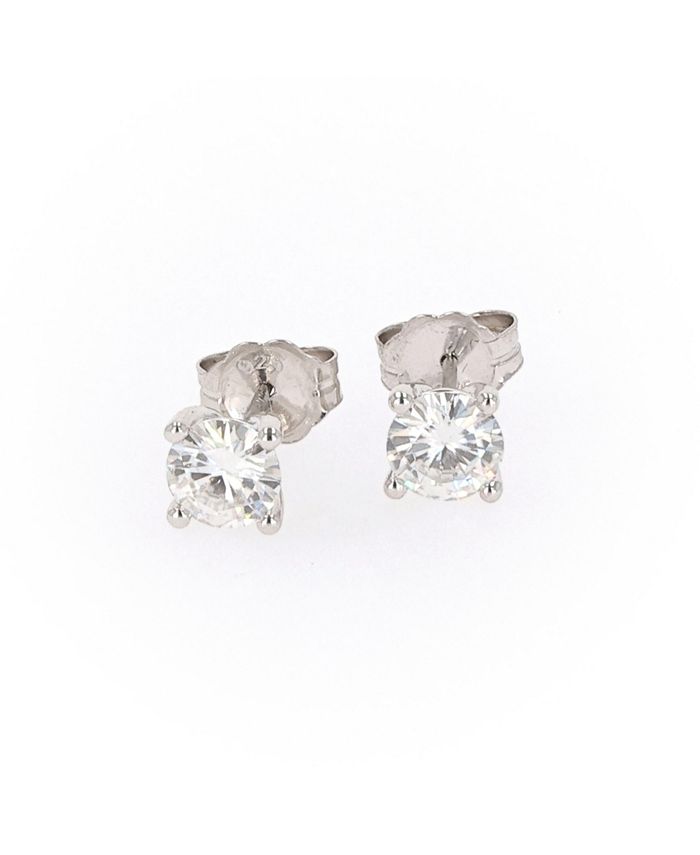 Charles and sales colvard stud earrings
