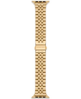 Michael Kors Unisex Gold-Tone Stainless Steel Band for Apple  display picture 1