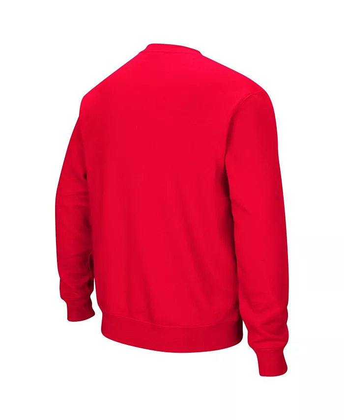 Men's Rutgers Scarlet Knights Arch and Logo Crew Neck Sweatshirt - thumbnail 9