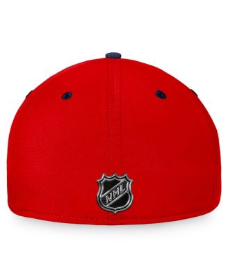 Men's Navy, Red Washington Capitals Authentic Pro Rink Camo Flex Hat