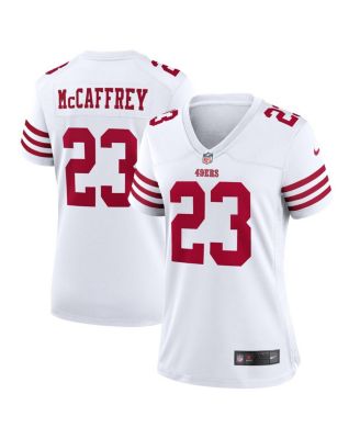 Nike 49ers 23 Christian McCaffrey White 2023 F.U.S.E Vapor Limited