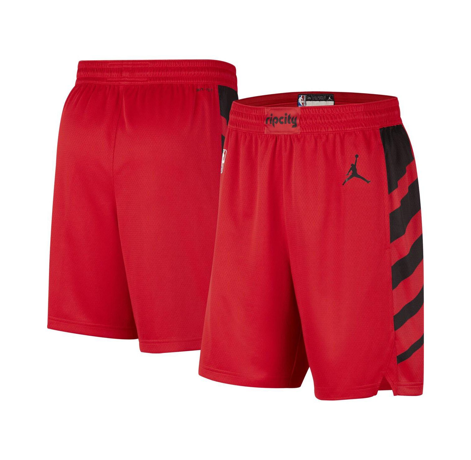 Men's Red Portland Trail Blazers 2022/2023 Statement Edition Swingman Performance Shorts