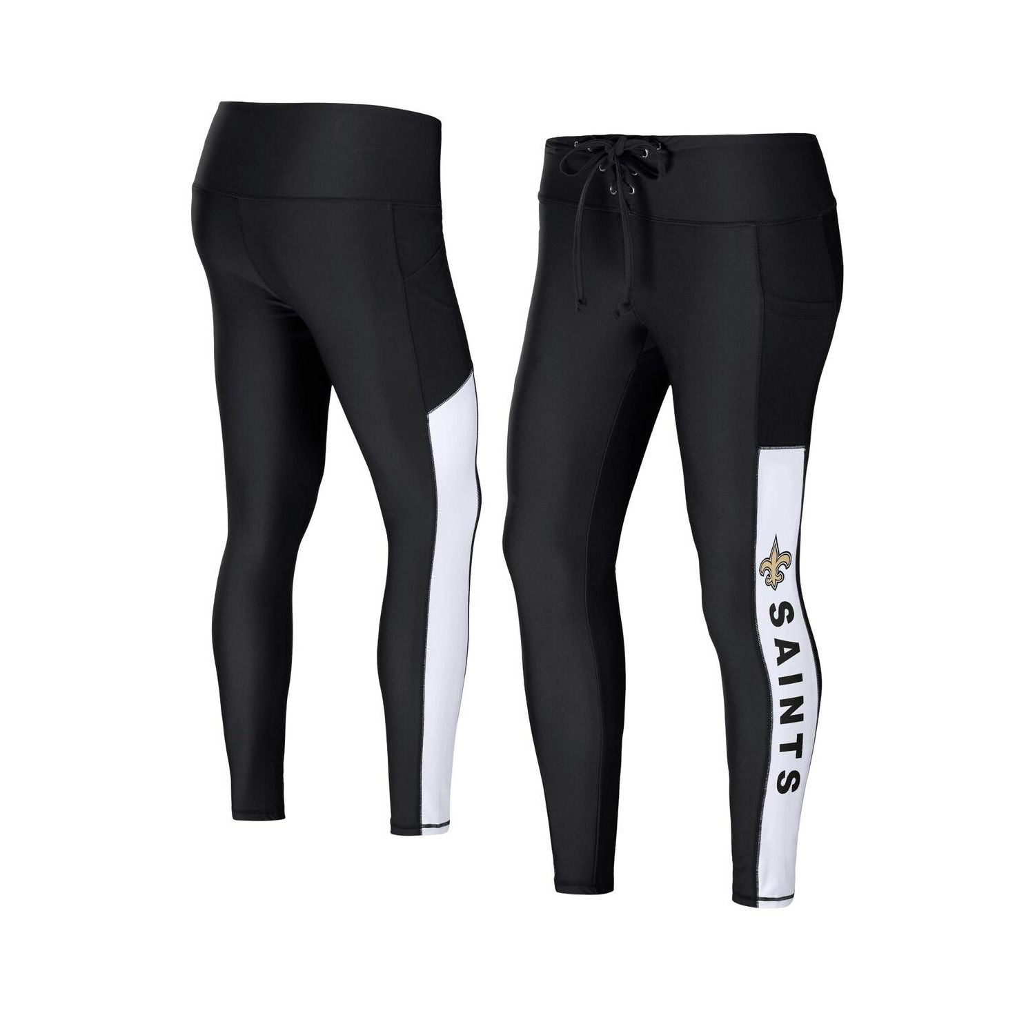 Women's Black New Orleans Saints Leggings
