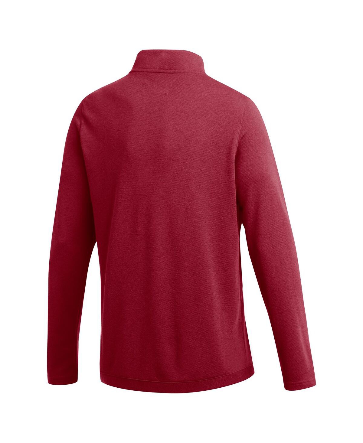 Shop Jordan Men's  Crimson Oklahoma Sooners Team Half-zip Top