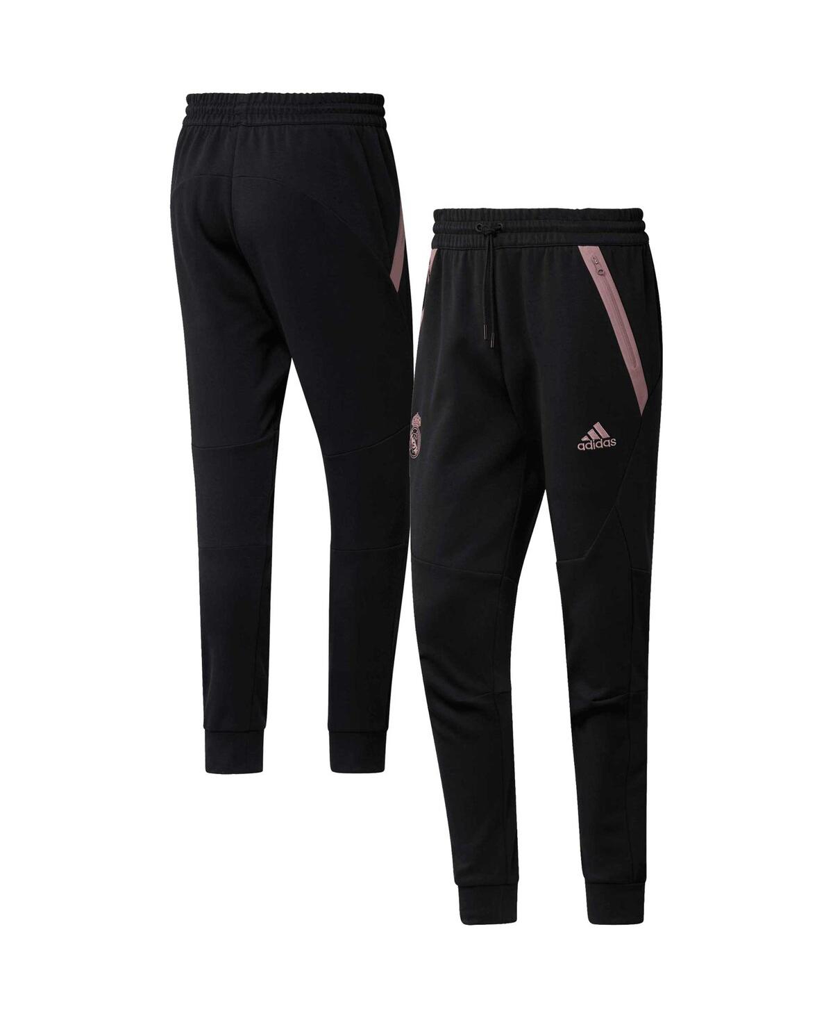 Men's adidasReal Madrid Travel Pants - Black