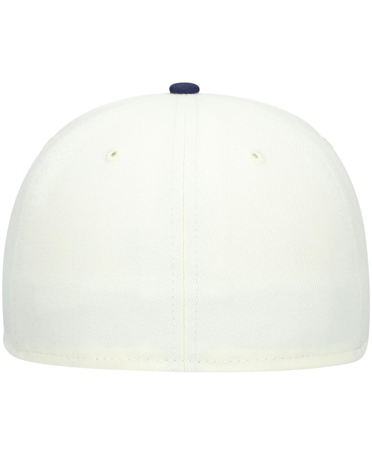 Men's New EraDetroit Stars Cooperstown Collection Turn Back The Clock 59FIFTY Fitted Hat - White