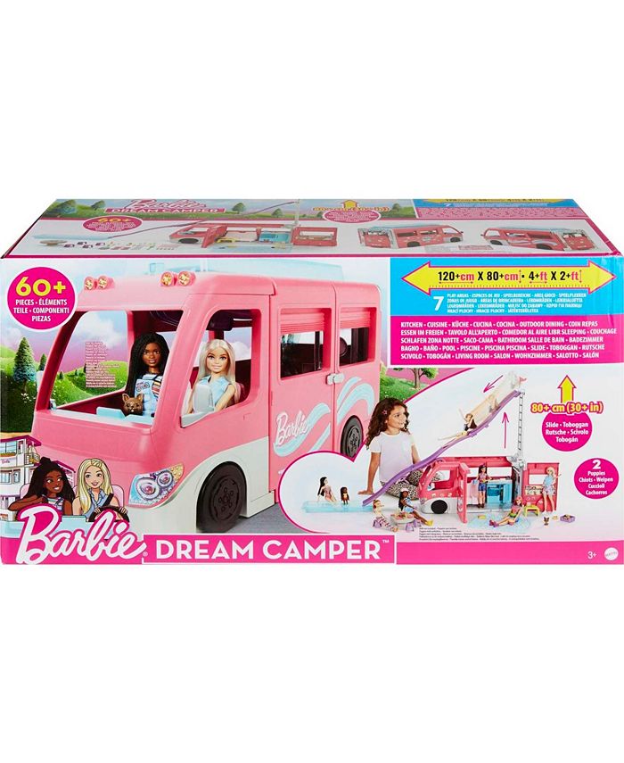 Barbie Dream Camper Vehicle Playset Macy's