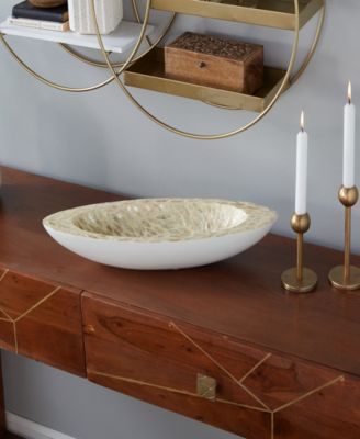 Mother of Pearl Tray, 21" x 8" x 4"