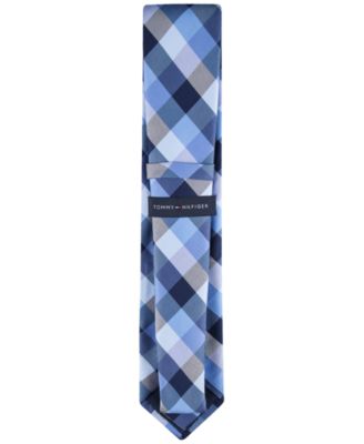 Men's Buffalo Plaid Tartan Tie