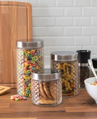 Weave Round Canister, Set of 3