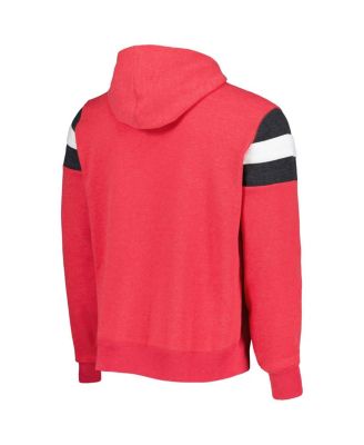 Men's Scarlet San Francisco 49ers Legacy Premier Nico Pullover Hoodie