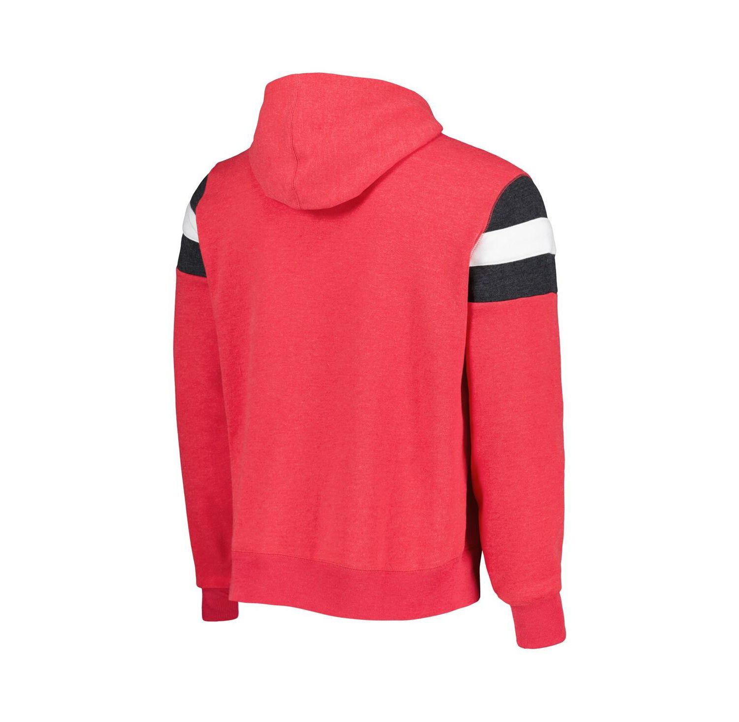 Men's Scarlet San Francisco 49ers Legacy Premier Nico Pullover Hoodie