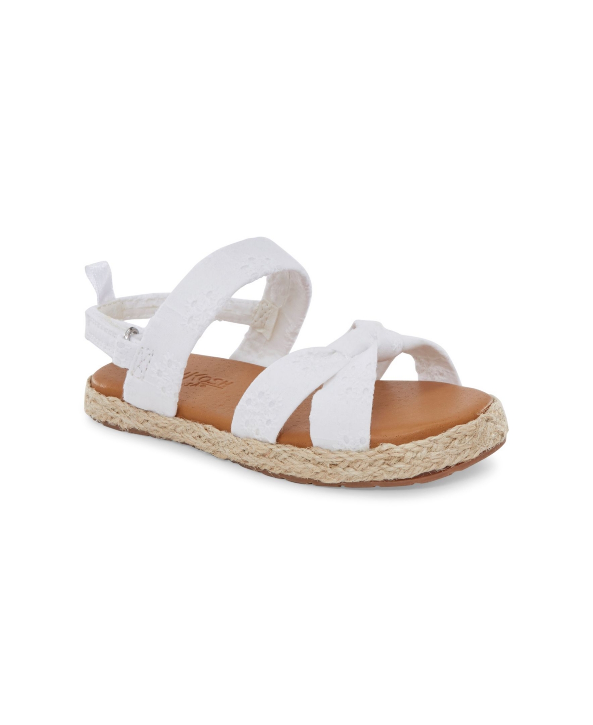 Oshkosh B'gosh Toddler Girls Aprill Slip-on Sandals In White
