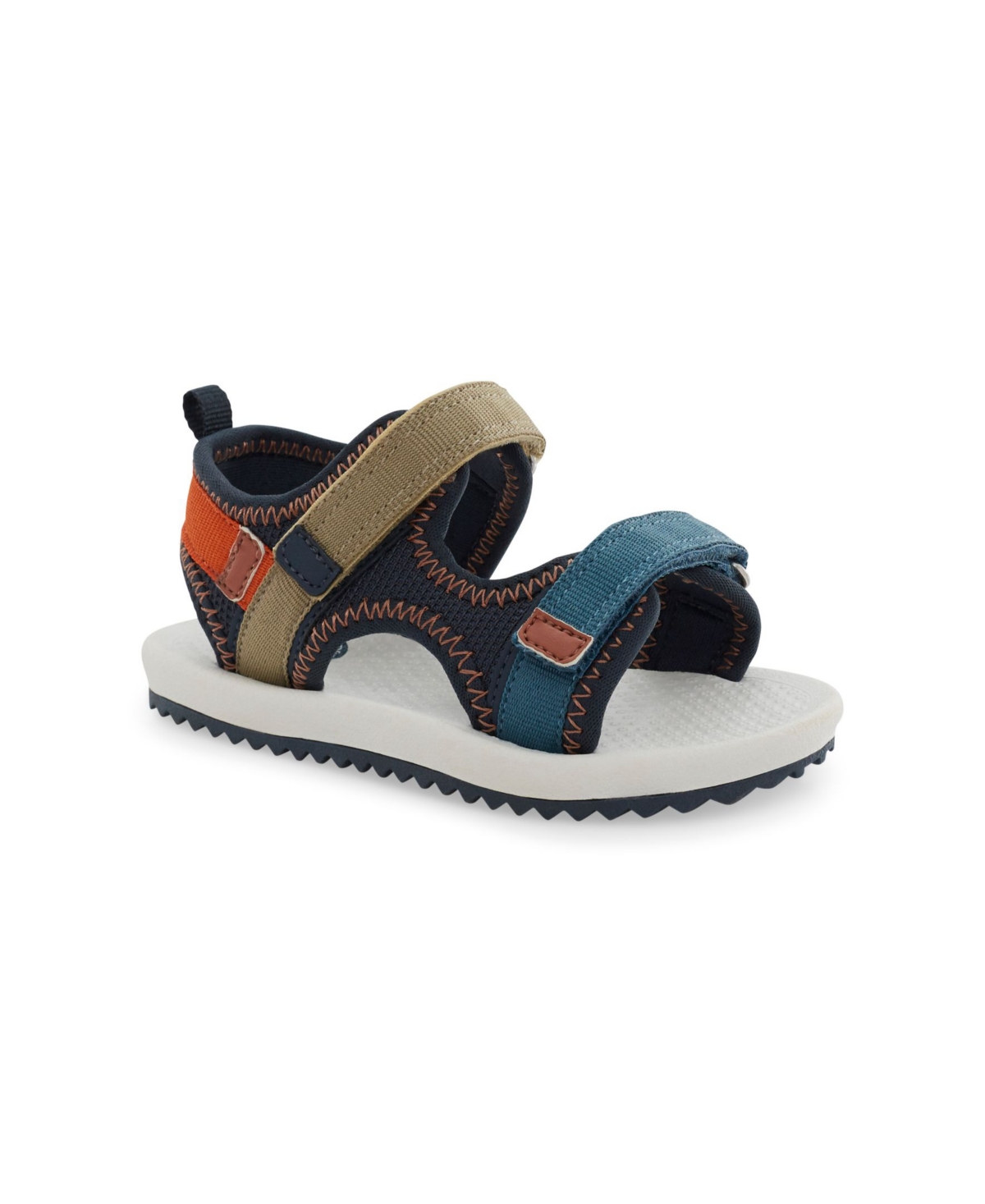 OSHKOSH B'GOSH OSHKOSH B'GOSH BABY BOYS HORCHATA FASTENING STRAP SANDALS