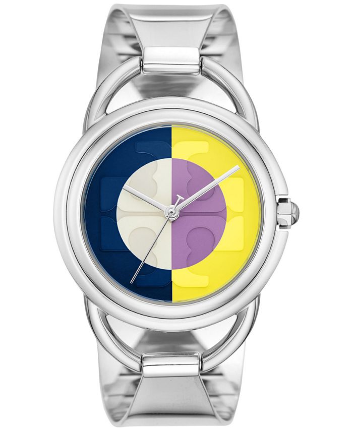 Tory Burch Women s Miller Stainless Steel Bangle Bracelet Watch