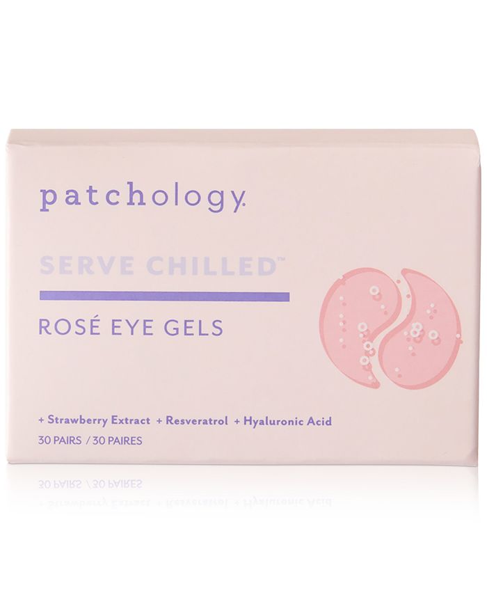 Patchology Serve Chilled Rosé Eye Gels, 30 pairs Macy's
