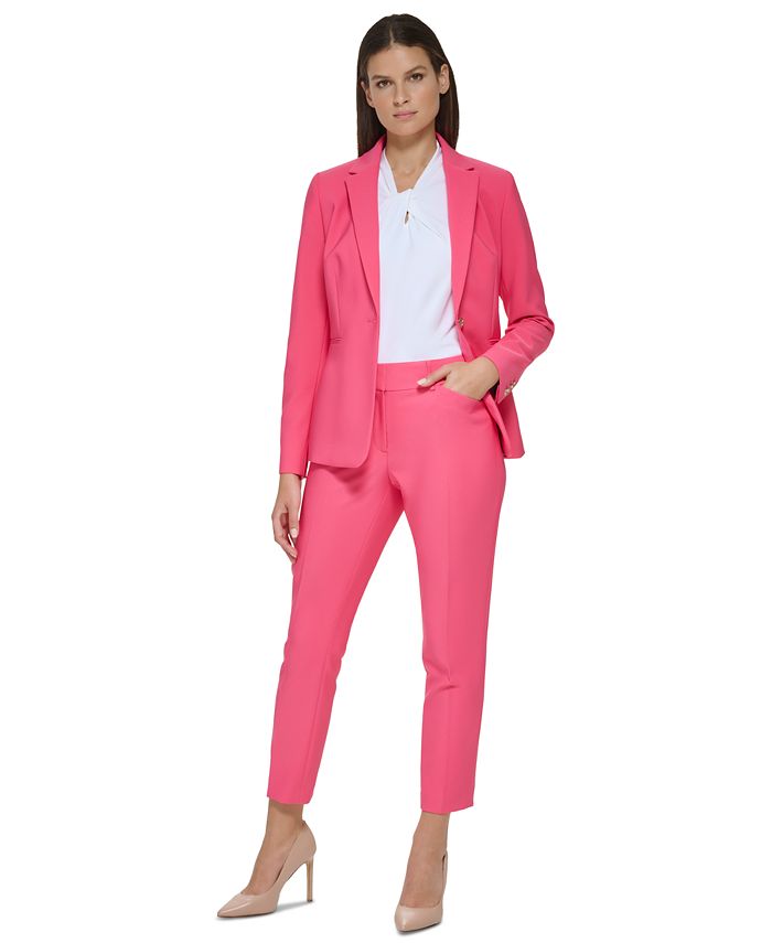 Tommy Hilfiger Women's SingleButton SlimFit Blazer Macy's