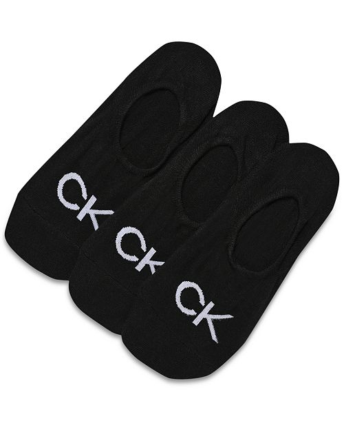alfani Calvin Klein Women's 3-Pk. Logo Knit Liner Socks Women's Fashion Shoes & Accessories