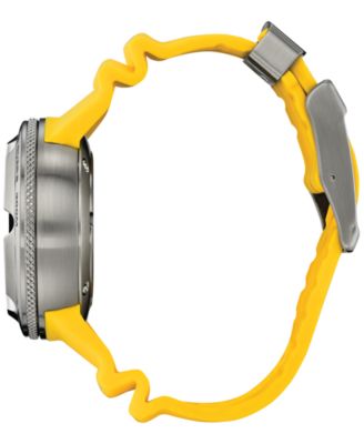 Eco-Drive Men's Promaster Dive Yellow Strap Watch 48mm