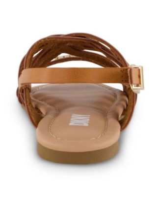 Little Girls Multi Strappy Flat Open Toe Sandals