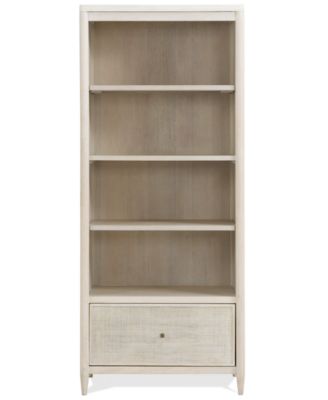 Maren 76" Wood Drawer Bookcase