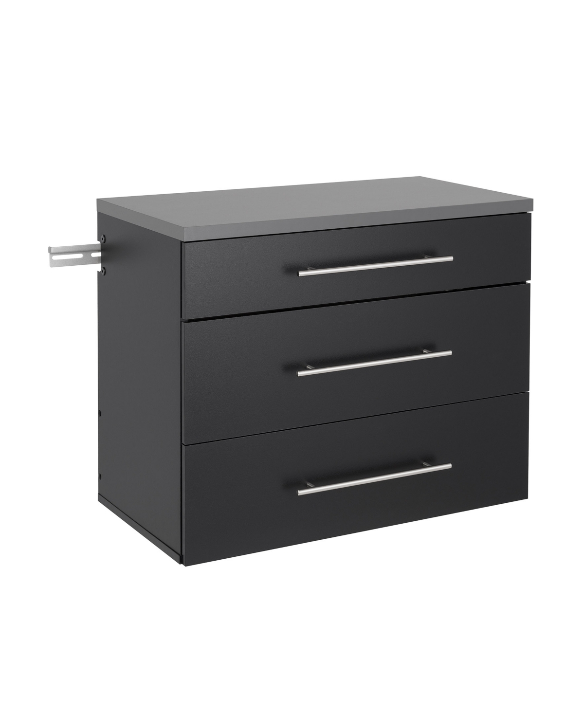 Prepac Hang-ups 3-drawer Base Storage Cabinet In Black