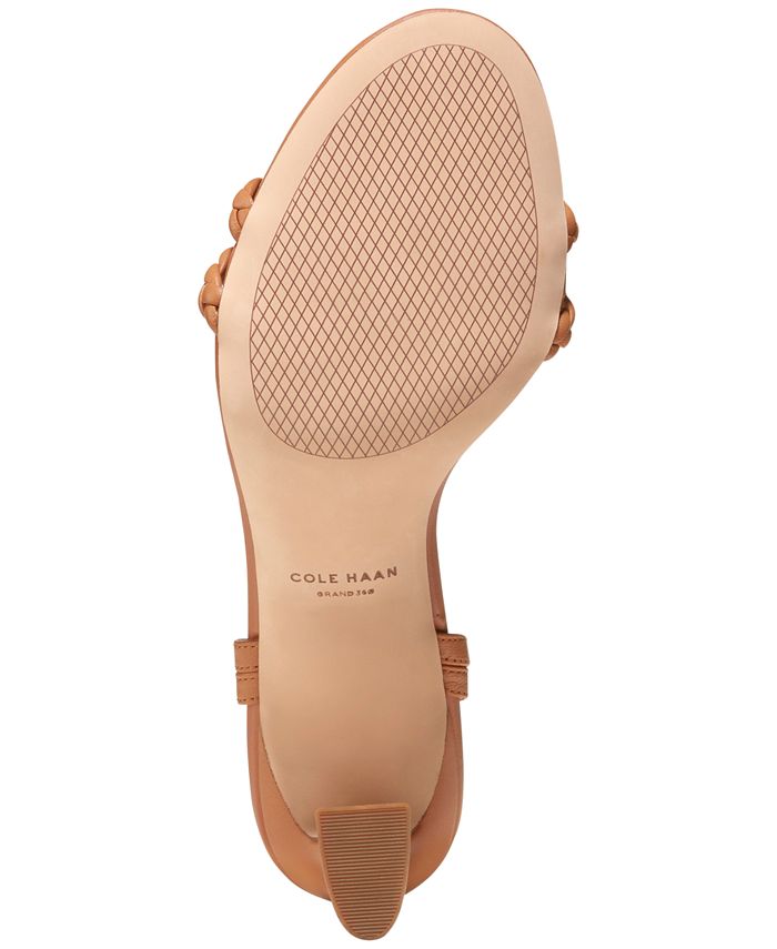 Cole Haan Women's Alyse Braided AnkleStrap Dress Sandals Macy's