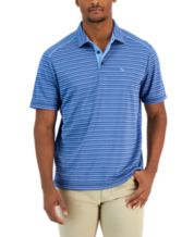 Tommy Bahama Kansas City Royals Blue Emfielder Short Sleeve Polo, Blue, 60% Cotton / 40% POLYESTER, Size S, Rally House