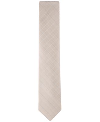 Men's Etched Windowpane Tie