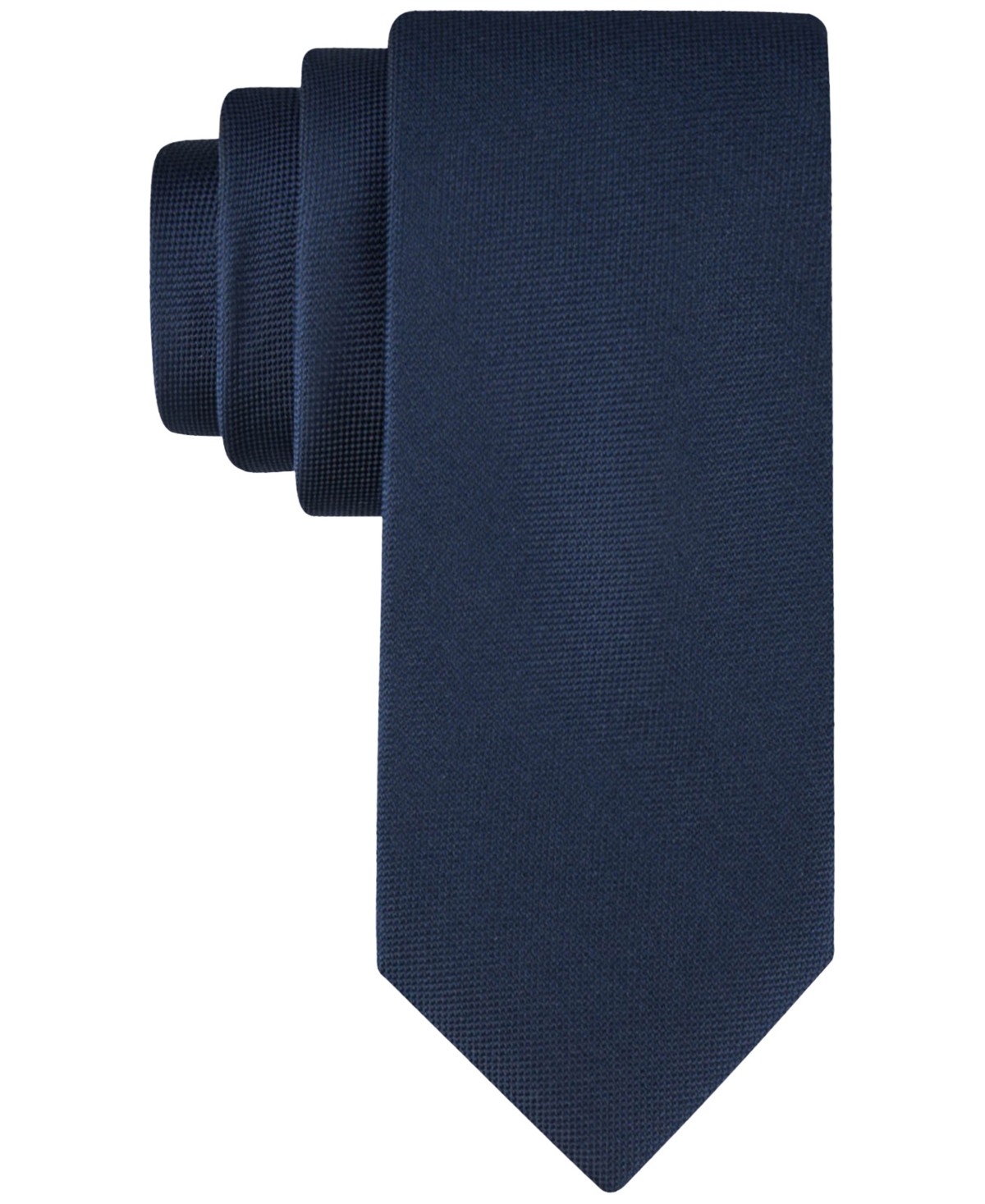 Мужские Calvin Klein Men's Silver-Spun Solid Tie — фото 1