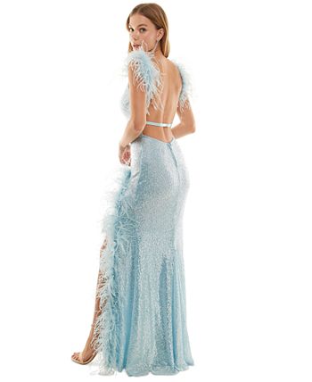 Macys best sale feather dress