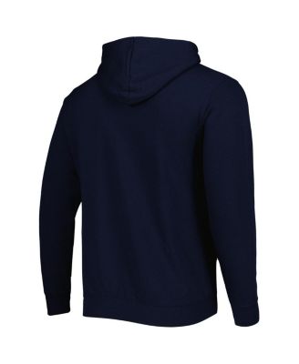 Men's Navy Pennsylvania Quakers Team Arch and Logo Pullover Hoodie