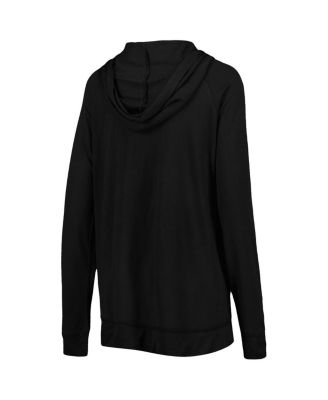 Women's Black San Francisco Giants Pre-Game Raglan Pullover Hoodie